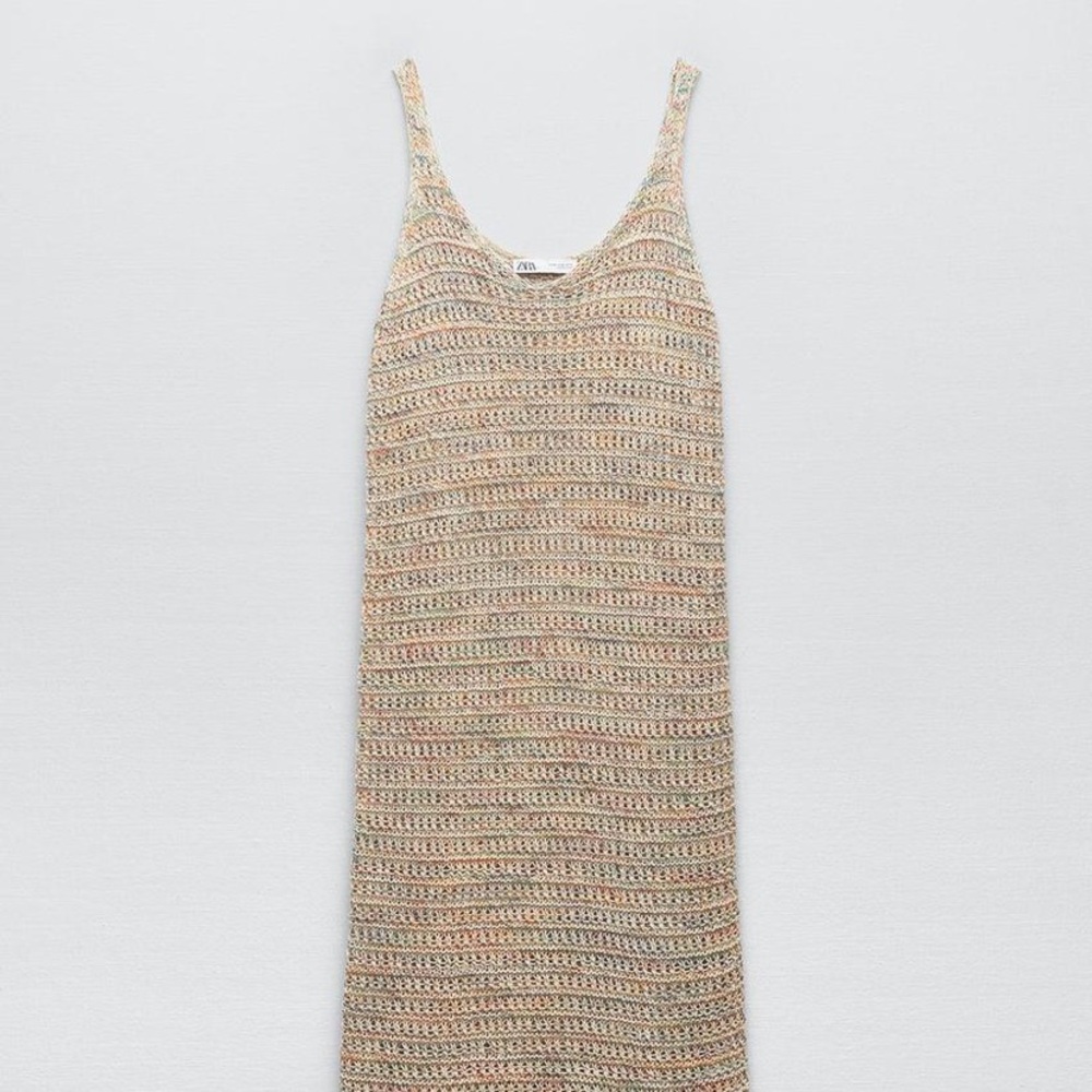 Zara Multicolor Knit Dress